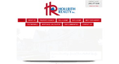 Desktop Screenshot of hollrithrealty.com